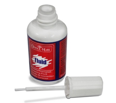 cairan koreksi tippex terbuat dari